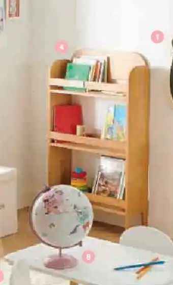 Hyper U Bibliotheque bois offre