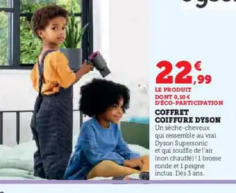 Hyper U DYSON Coffret coiffure offre