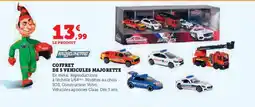 Hyper U MAJORETTE Coffret de 5 vehicules offre