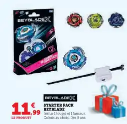 Hyper U BEYBLADEX Starter pack offre