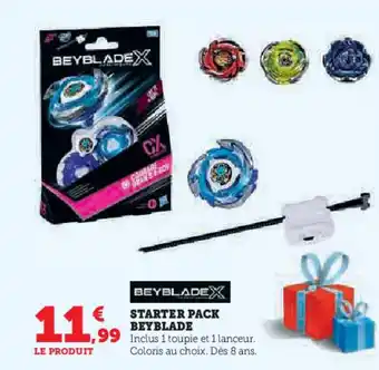 Hyper U BEYBLADEX Starter pack offre
