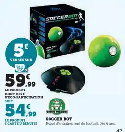 Hyper U Soccerbot offre