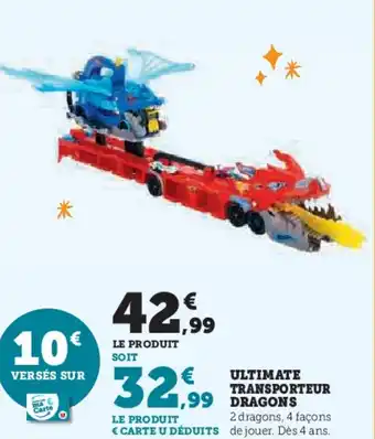 Hyper U Ultimate transporteur offre