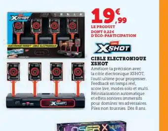 Hyper U XSHOT Cible electronique offre