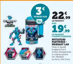 Hyper U Mutators panthère- mrbeast lab offre