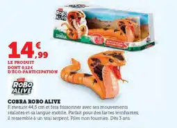 Hyper U ROBO ALIVE Cobra offre