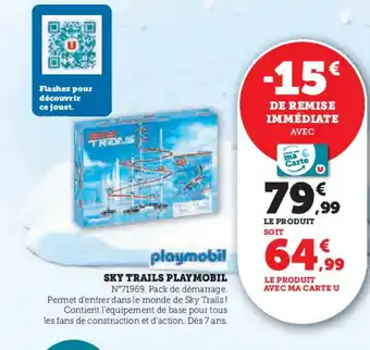 Hyper U PLAYMOBIL Sky trails offre