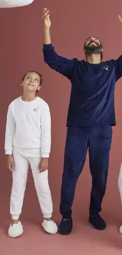 Auchan Pyjama enfant ou adulte inextenso offre