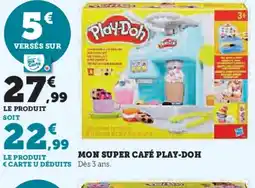 Hyper U PLAY-DOH Mon super café offre