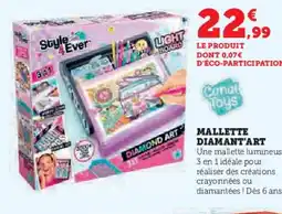 Hyper U Mallette diamond art offre
