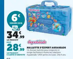 Hyper U AQUABEADS Mallette d'expert offre