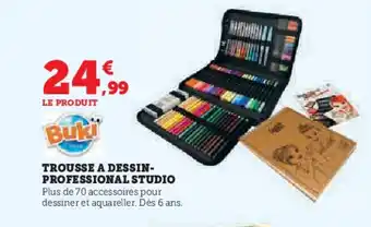 Hyper U BUKI Trousse a dessin- professional studio offre