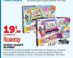 Hyper U LANSAY Studio creatif blopens offre