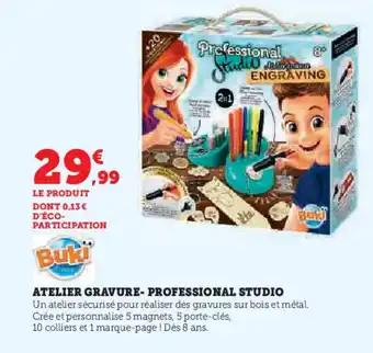 Hyper U BUKI Atelier gravure-professional studio offre