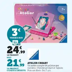Hyper U Atelier creart offre