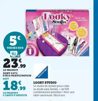 Hyper U LOOKY STUDIO offre