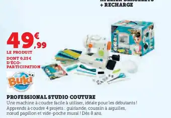 Hyper U BUKI Professional studio couture offre