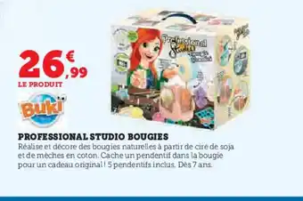 Hyper U BUKI Professional studio bougies offre