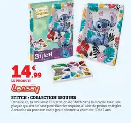 Hyper U LANSAY Stitch - collection sequins offre