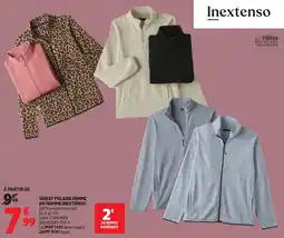 Auchan Sweat polaire femme ou homme inextenso offre