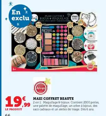 Hyper U Maxi coffret beaute offre
