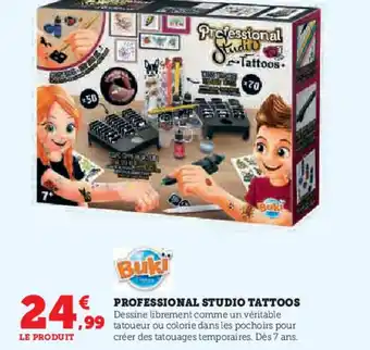 Hyper U BUKI Professional studio tattoos offre