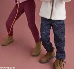 Auchan Pantalon molleton chaud garçon inextenso offre