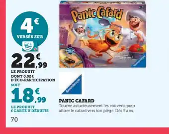 Hyper U PANIC CAFARD offre