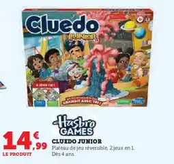 Hyper U CLUEDO JUNIOR offre