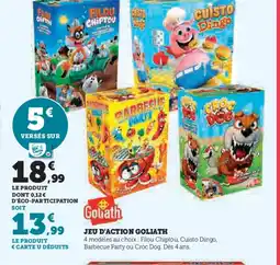 Hyper U GOLIATH Jeu d'action offre