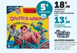 Hyper U Docteur maboul offre