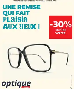 Auchan Une remise qui fait plaisir aux yeux! offre