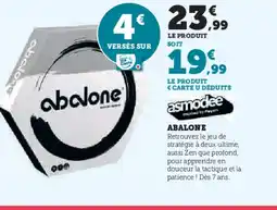 Hyper U ABALONE offre