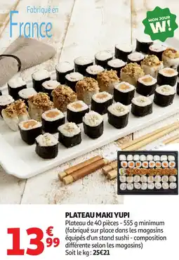 Auchan PLATEAU MAKI YUPI offre