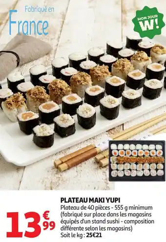 Auchan PLATEAU MAKI YUPI offre