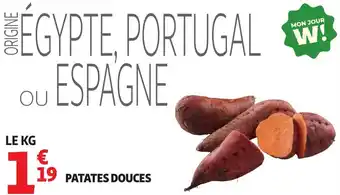 Auchan Patates douces offre