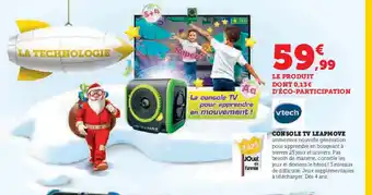 Hyper U VTECH Console tv leapmove offre