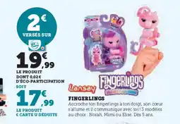 Hyper U LANSAY Fingerlings offre