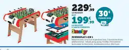 Hyper U SMOBY Powerplay 4 en 1 offre