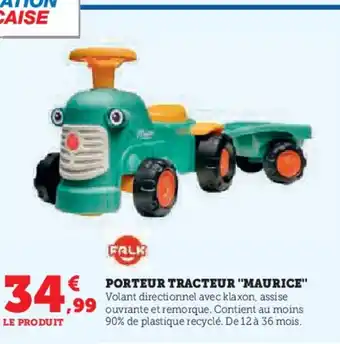 Hyper U Porteur tracteur maurice offre