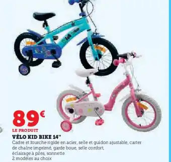 Hyper U Vélo kid bike 14" offre