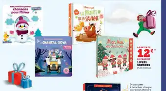 Hyper U Livres sonores offre