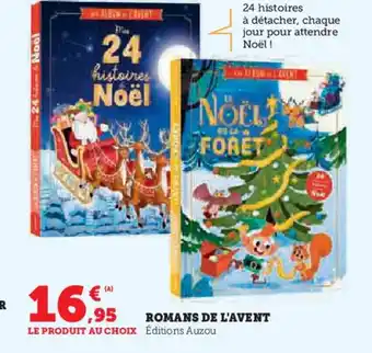 Hyper U Romans de l'avent offre