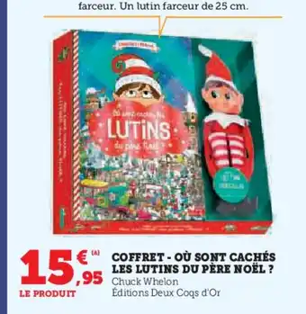 Hyper U Coffret - où sont cachés les lutins du père noël ? offre