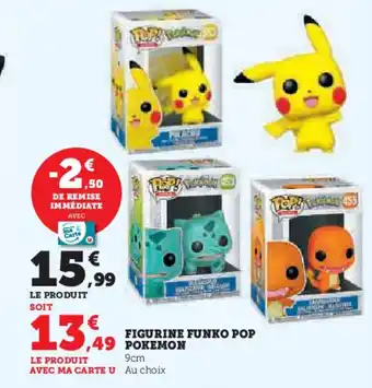 Hyper U POKEMON Figurine funko pop offre