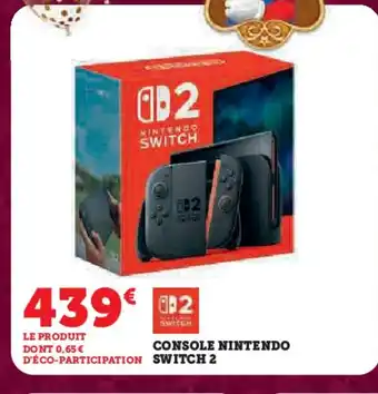 Hyper U Console nintendo switch offre