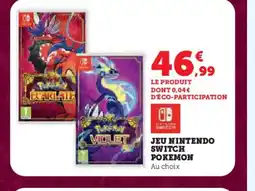 Hyper U Jeu nintendo switch offre