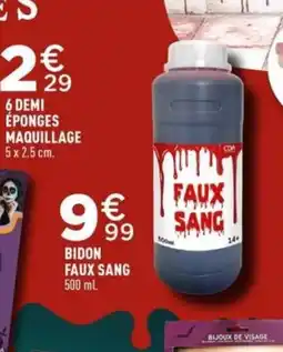 Centrakor Bidon faux sang offre