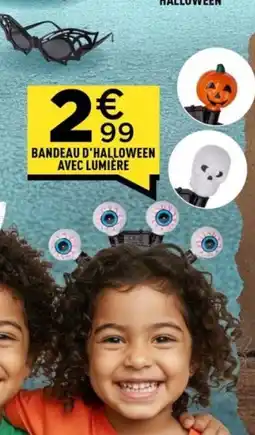 Centrakor Bandeau d'halloween avec lumière offre