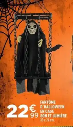 Centrakor Fantôme d'halloween en cage offre